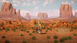 HD-2D Cowboy Moves At Incredible High Speeds