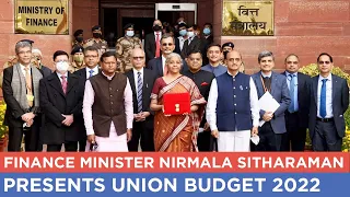 Finance Minister Nirmala Sitharaman presents Union Budget 2022