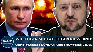 PUTINS KRIEG: Wichtiger Schlag gegen Russland! Geheimdienst kündigt Gegenoffensive an