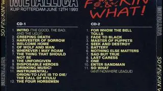 Metallica - Drinking Music! (Rotterdam De Kuip 12-06-1993)