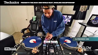 DJ PRECISION  (USA): 2023 DMC World BEAT JUGGLING CHAMPION!