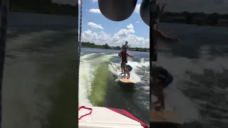 Wakesurf with the kiddos!