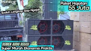 PAKET 55 JUTA HAJATAN TERMURAH EKONOMIS DAN PRAKTIS KELAS SEDERHANA | DERREN AUDIO BEKASI