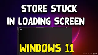 How To Fix Windows 11 Store Stuck in Loading Screen