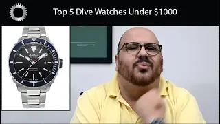 TOP 5 Dive Watches Under $1000 - Federico Talks Watches