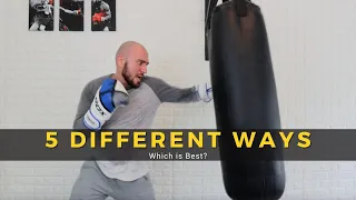 5 Ways to Hit the Heavy Bag | Which is Best?