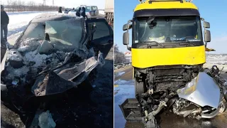 Два смертельных дтп в Курской области 18.02.2021г- на трассе М-2 "Крым" в дтп погибли два водителя.