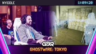 Ghostwire: Tokyo by nyiddle in 1:09:20 - Awesome Games Done Quick 2024