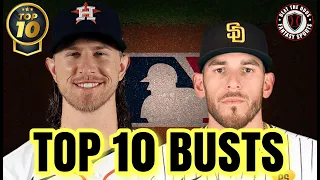 ⚾️ TOP 10 BUSTS in Fantasy Baseball - PITCHERS! ⚾️