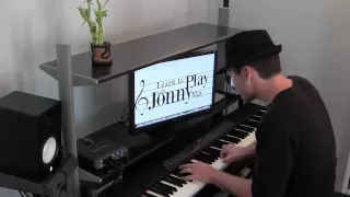 Slow and Soulful Blues Piano Improvisation - played by Jonny May