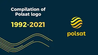 Animated compilation of Polsat logo 1992-2021