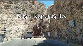 Kaş to Kaputaş Drive 4K - Antalya Drive, Antalya Turkey [4k]
