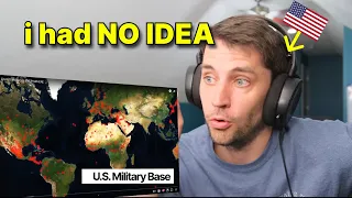 American reacts to 'The US Military is EVERYWHERE'