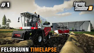 FS19 Timelapse Felsbrunn #1 Starting Our New Farm