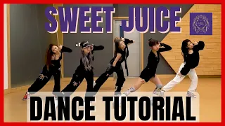 PURPLE KISS - 'Sweet Juice' Dance Practice Mirrored Tutorial (SLOWED)