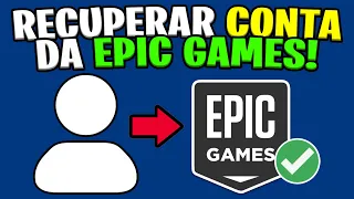 Como Recuperar Conta da EPIC GAMES em 2024 (Sem Email)