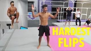 DOING MY HARDEST FLIPS