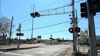 Short Cantilever Railroad Crossing's Compilation, USA Railroad Crossings Part 3