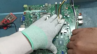 How to complete testing pch (south bridge) shorting on dell optiplex 3040 motherboard