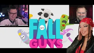 КУПЛИНОВ И ДАНГАР | Fall Guys | Куплинов Нарезка | Реакция на Куплинова