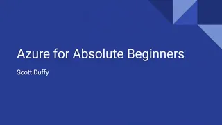 1 Hour Introduction to Azure - For Absolute Beginners