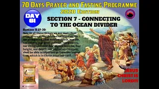 Day 61 Prayers   MFM 70 Days Prayer and Fasting Programme 2020 Edition