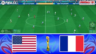 FIFA 23 | USA vs FRANCE | FIFA Women's World Cup 2023 Final | Full Match | Gameplay PC