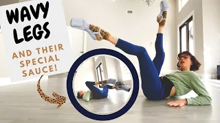 Sexy Floorwork Basics - Wavy Legs TUTORIAL for Beginners *NO POLE NEEDED!!*