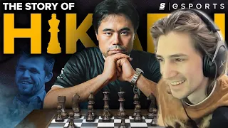 xQc Reacts to The King's Gambit: The Story of Hikaru