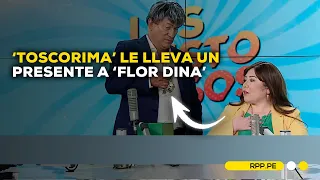 ‘Flor Dina’ se encuentra con su wayki ‘Wilfredo Toscorima’ #LosChistosos