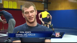 USM's Del Gallo a dual threat on the mat and the classroom