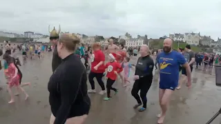 Port Erin New Year’s Day Dip 2020