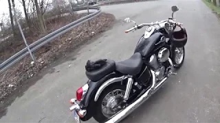 Мотоцикл по Дешману в Германии Обзор Мотоцикла  Honda Shadow VT750