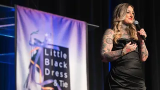 A HOT MS Keynote- DMF Little Black Dress & Tie for MS