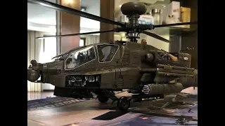 MENG 1/35 AH 64D is amazing! Call of duty Modern Warfare's chopper gunner in 1/35 scale!