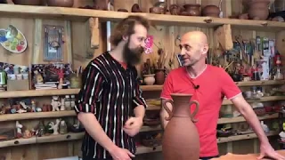 🍯 Дальневосточная керамика - ваза Шахназара Часть 1 Обучение гончарству Волшебство керамики