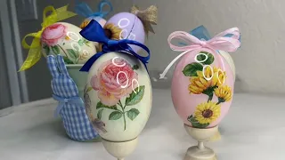 DIY ACRYLIC DECORATED EASTER EGGS. OVOS DE ACRILICO DECORADOS PARA PÁSCOA