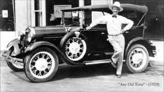Any Old Time by Jimmie Rodgers (1929)