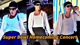 Justin Bieber performing at Super Bowl Homecoming weekend event (February 11, 2022)