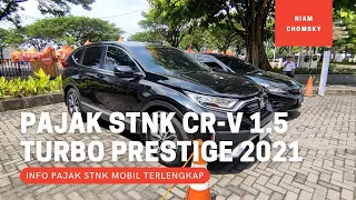 Berapakah Pajak STNK Tahunan Honda CR-V 1.5 Turbo Prestige Terbaru Tahun 2021