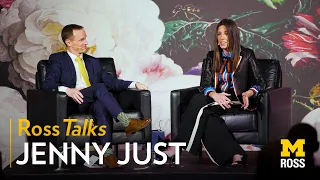 RossTalks 2019: Jenny Just and Dean Scott DeRue Talk about the Intersection of Finance and Tech