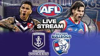 Fremantle vs Western Bulldogs | AFL Elimination Final 2022 Live Watch Along