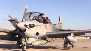 Afghan Air Force receives first four A-29 attack aircraft