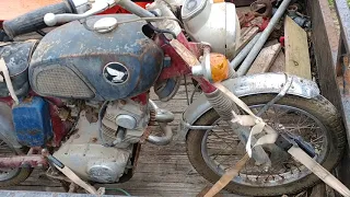 Honda 125cc Twin Project from the 60's