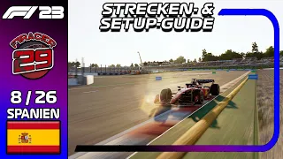 Strecken- & Setup-Guide | Spanien | 1:10.819 | F1 23 Gameplay [DE]