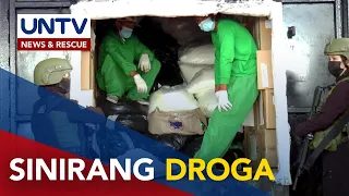 Mahigit P20-B halaga ng iligal na droga, sinira ng PDEA sa Cavite