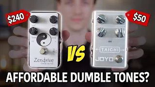 Joyo Taichi vs. Lovepedal Hermida Zendrive - Affordable vs. Expensive Dumble Overdrive Pedal