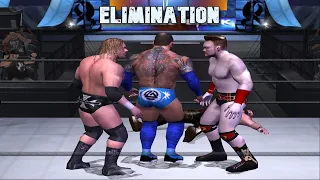 Four Man Battle Royal | Batista Triple H Sheamus Strowman | BACKLASH | WWE SD! HCTP Mod