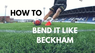 Bend It Like Beckham | Freekick Tutorial | COACH MY SKILLS