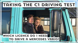 C1 DRIVING TEST | Your Questions Answered, COST and TOP TIPS | Mercedes Vario Van Build Ep36